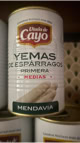 yemas de esparragos