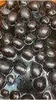 aceituna negra con hueso